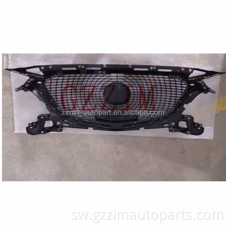 Ncha ya almasi ya plastiki mbele ya grill ya katikati kwa m*zda 3 017+